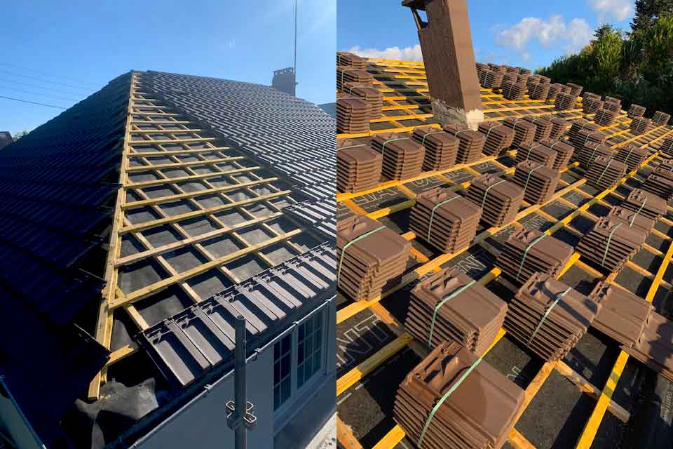 Travaux de couverture et zinguerie -  RICORDEL Couverture 91 : artisan couvreur en Île-de-France : L’Essonne (91), Le Val-de-Marne (94), Les Hauts-de-Seine (92), les Yvelines (78), Le Val-d’Oise (95), Seine-Saint-Denis (93), la Seine-et-Marne (77) : Travaux de couverture : rénovation de votre toiture et pose de couverture  :  tuile, ardoise et faîtage. Dépannage et intervention en urgence pour votre toit. réparation de fuite toiture. Pose de zinguerie : les gouttières, les chéneaux, les corniches, les bandes de rives, les abergements de cheminée …. Intervention en Île-de-France